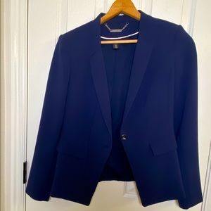 WHBM Navy Blazer Size 6. Worn twice